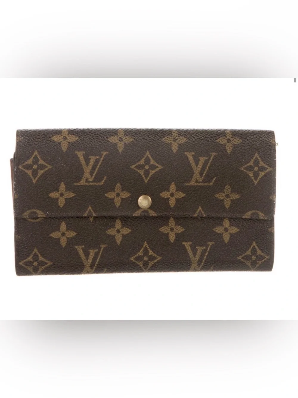 Louis Vuitton Monogram Canvas Sarah wallet